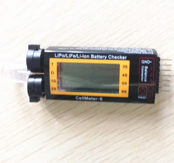 Предупреждающий звуковой сигнал/LED 6S LiPO сигнализация 2 s 6 Li xx тестер напряжения