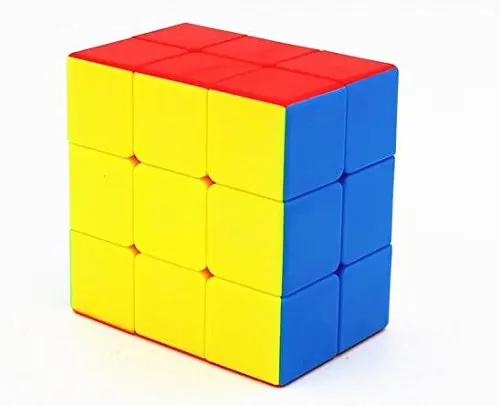 

CuberSpeed 3x3x2 stickerless Cuboid Cube cube style 332 Magic cube Tower Shaped 3x3x2 Magic Cube