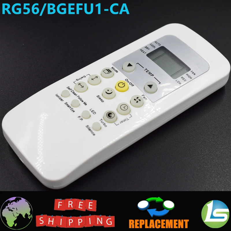Remote control RG56/BGEFU1 CA for Carrier / Springer / Midea air