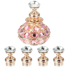 Розовый магнитный кристалл держатель для ногтей полка искусство ложная Практика Дисплей Стенд салон маникюр педикюр инструменты Diy Дизайн ногтей