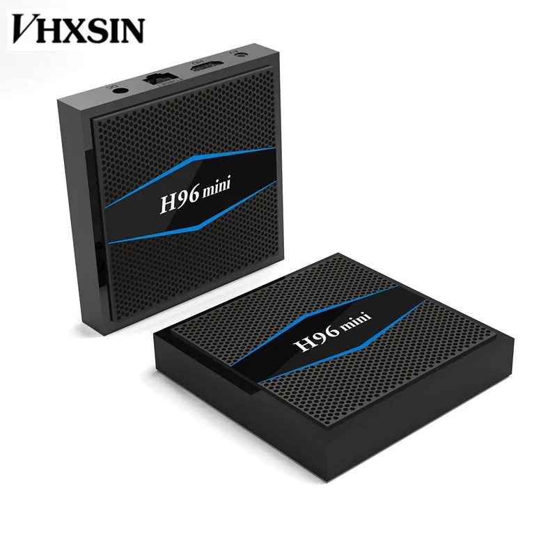 Vhxsin 50 шт./лот H96mini Android 7 1 ТВ Box Amlogic S905W 2 Гб оперативной памяти 16 встроенной 5G Wi Fi H.265 4
