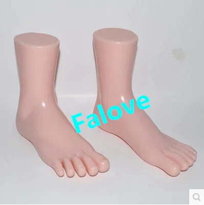 Paire de chaussettes de sandale pieds mannequin en plastique de 8 pouces forme 
