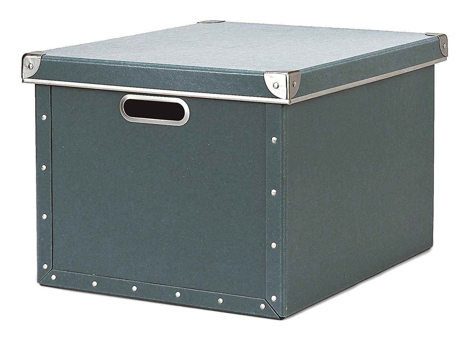 Resource International 8061325 cargo Naturals Dual File Box Bluestone