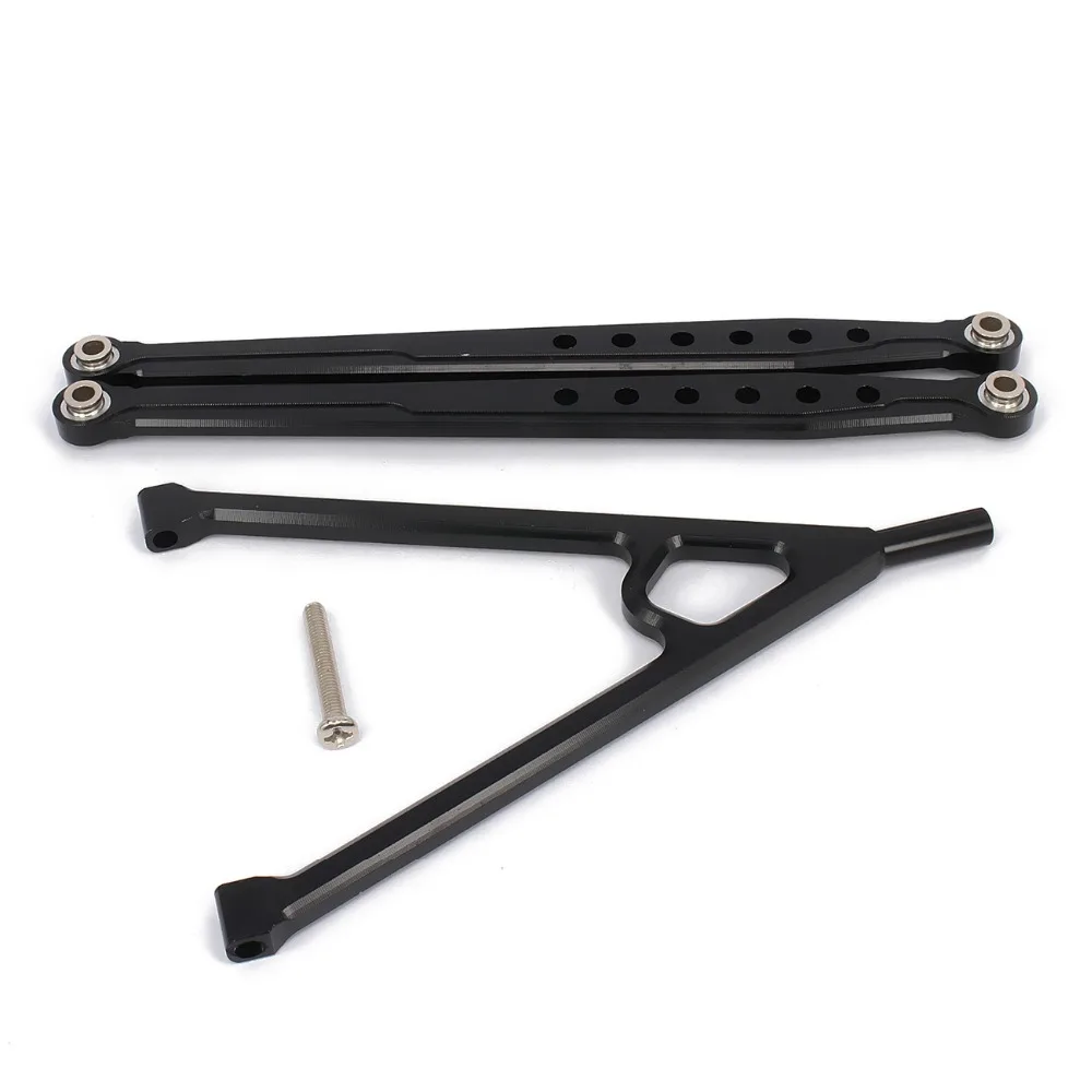 Alloy aluminum front lower suspension link bracket rod+chassis linkage