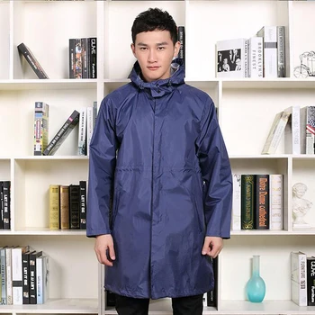

Raincoat Men 2019 Adults Pvc Overall Rain gear Hiking Single-person Transparent Cape cover lluvia Rainsuit impremiable 6R154