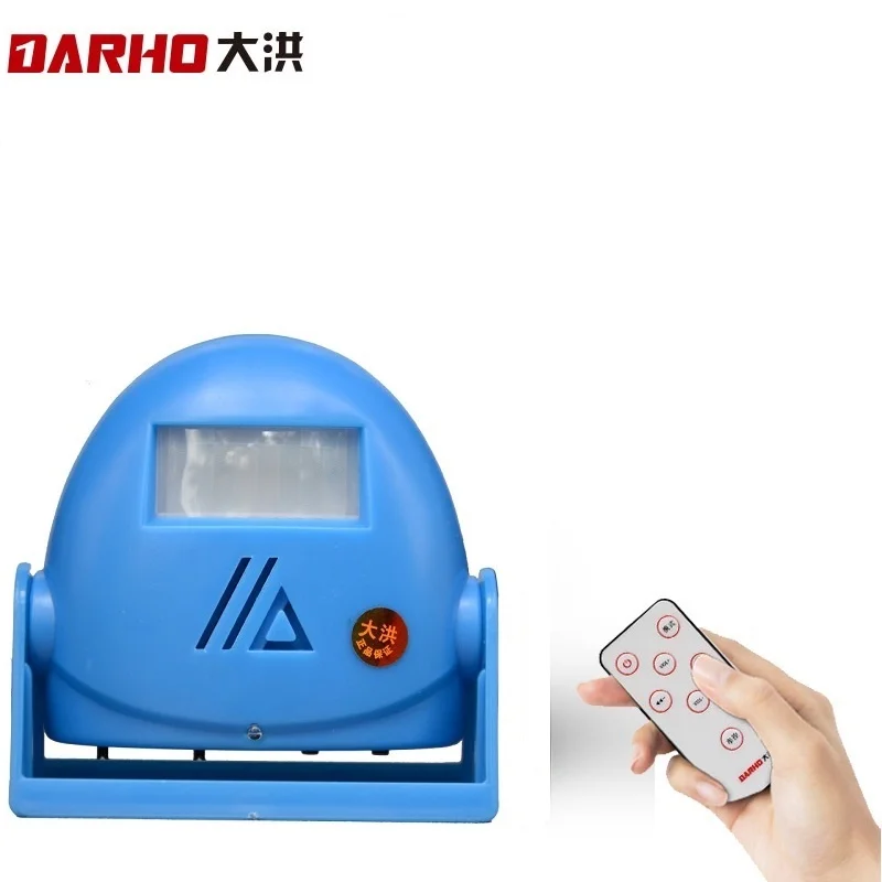 

Darho 2019 New Colour Wireless Welcome Door Bell Chime Security Door Bell Open Entry Alarm Doorbell