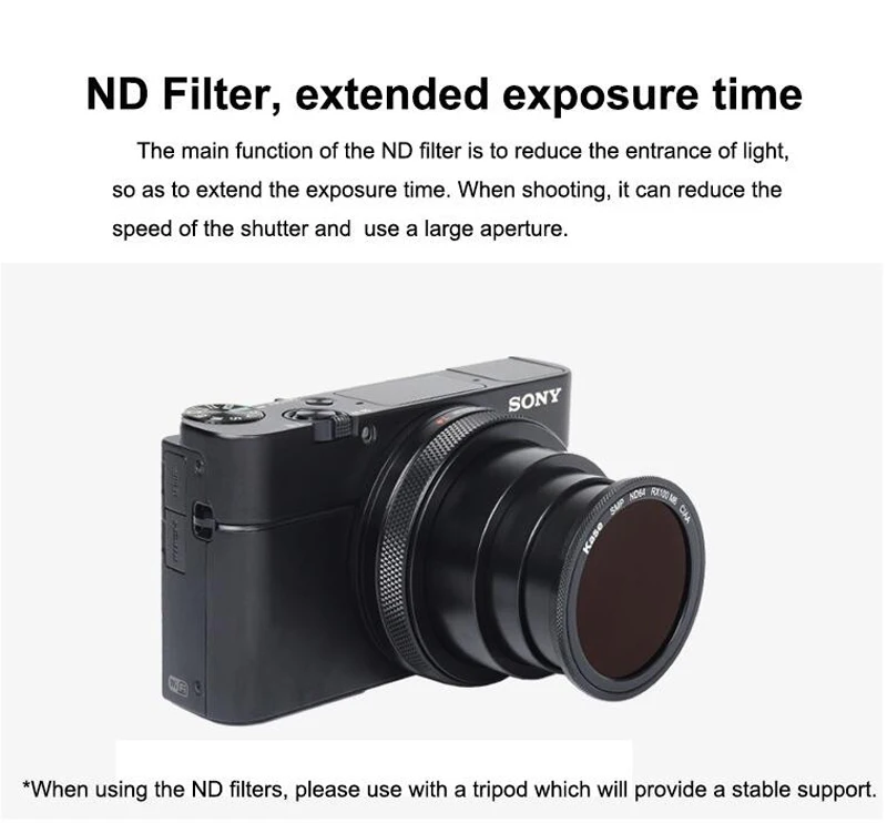 Filtros para câmeras