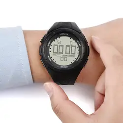 2019 Модные мужские светодиодный часы, многофункциональные водонепроницаемые кварцевые Военные Роскошные спортивные мужские часы с датой