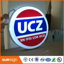 Пользовательские Aliexpress доски рекламы знак свет окна рекламы