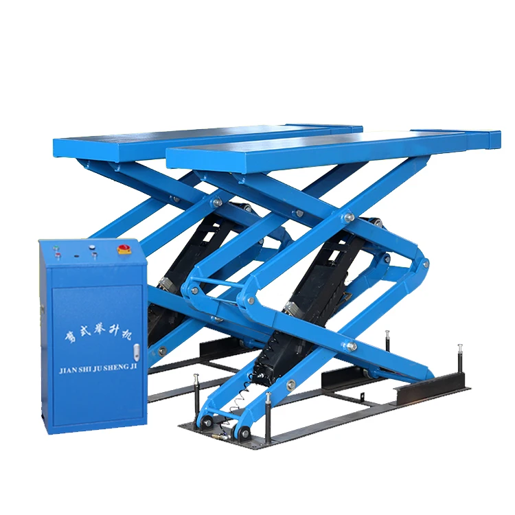 

High Quality 3000 Kg Capacity Durable Hydraulic Big Scissor Car Lift For Sale