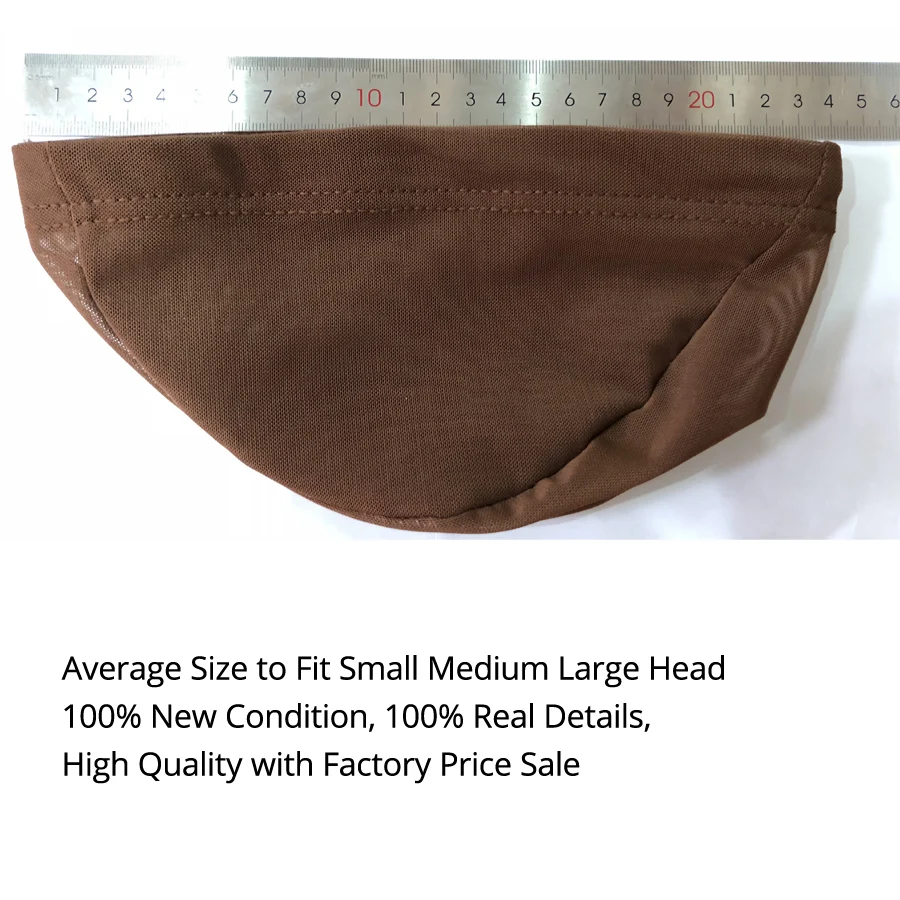 AliLeader Cheap Stretch Brown Stocking Cap Spandex Dome Mesh Cap For Wig Making Tools Hair Net Elastic Band For Wigs Grip Cap AliLeader Cheap Stretch Brown Stocking Cap Spandex Dome Mesh Cap For Wig Making Tools Hair Net Elastic Band For Wigs Grip Cap