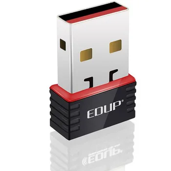 

EDUP EP-N8508 Realtek 8188cus Chipset 150Mbps 802.11n Wireless Network Card Min USB Wifi Adapter Dongle Wholesale 100pcs/lots