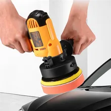 Новинка 700 Вт машина для полировки и полировки воска полировщик 6 скоростей Высокая точность легкие самоклеющиеся диски#296960