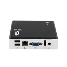 Qinlan тонкий клиент FL500W Мини-ПК без вентилятора HDMI VGA сетевой разъем 10/100/1000 База-t ethernet Номинальный расход 3 Вт