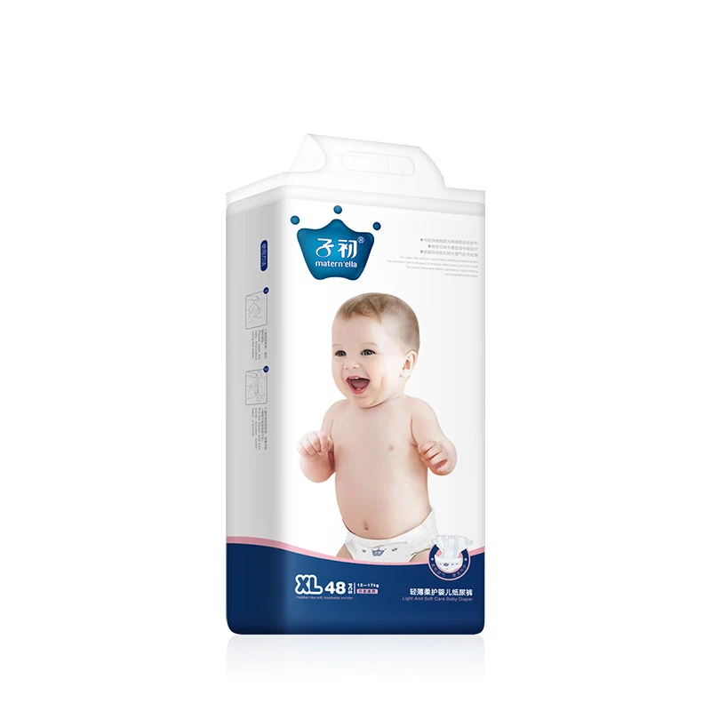 

48pcs Thiner Breathable Disposable Diapers Nappy Baby Diapers for child 48pcs suitable for 12-17kg XL