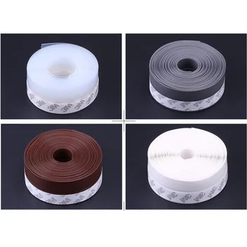 

25mm 10Meters/Lot Self adhesive 3M Glue Door Window Draught Dust Insect Seal Strip Soundproofing Weatherstrip