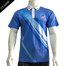 Быстросохнущая Спортивная футболка унисекс рубашка для гольфа с логотипом на заказ