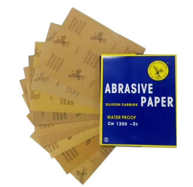 30 Sheets Waterproof Sandpaper 400 600 800 1000 1200 1500 Grit