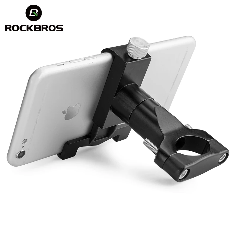 Aluminum Bicycle Holder Alloy Motorcycle Bike Handlebar For Cell Phone GPS Mount
