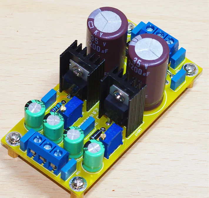

LM317 LM337 DC Adjustable Regulated Power Supply Module Board Positive and negative can adjustable