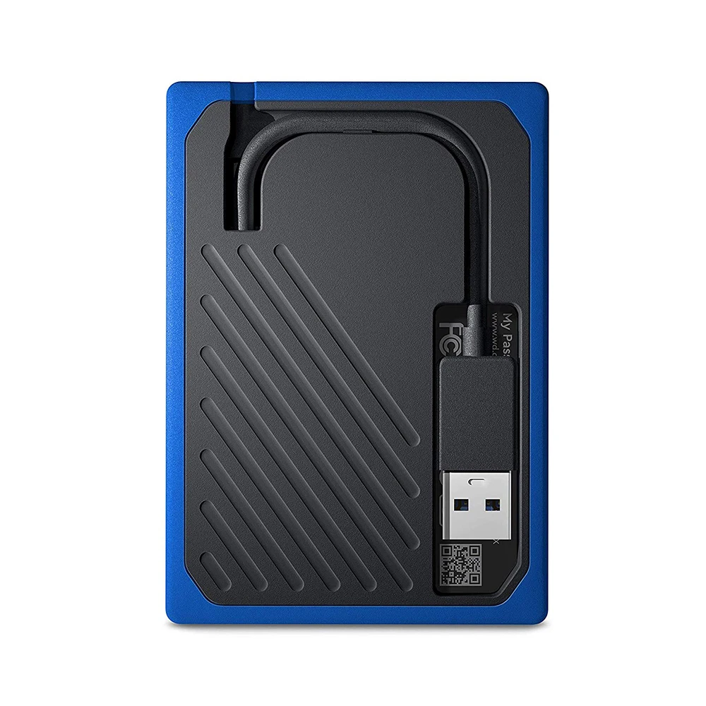 Western Digital My Passport Go 500GB 1 ТБ SSD Янтарный Портативный внешний накопитель USB 3,1 твердотельный накопитель лучший подарок для путешествий