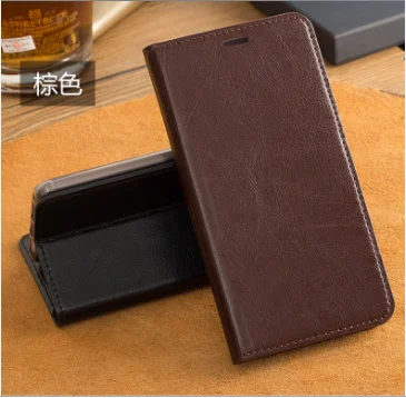 CH16 Роскошный чехол-портмоне из натуральной кожи с держателем для карт для sony Xperia XZ Premium(5,5 ') чехол для телефона - Цвет: Brown