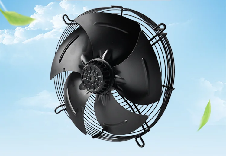 Наружный роторный осевой вентилятор YWF4E/4D 250/300/350/400/450/500 конденсаторный 220/380