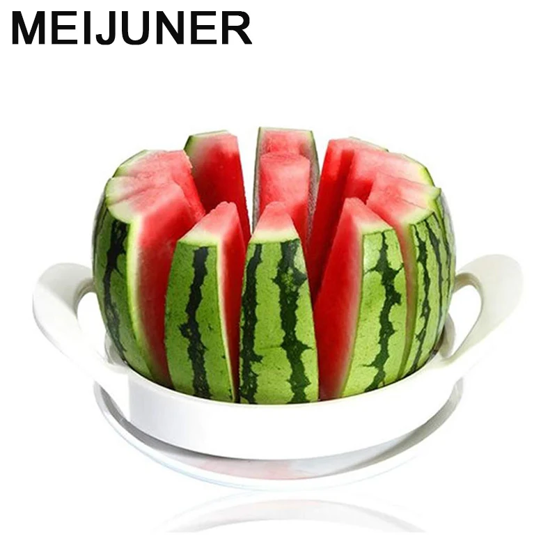 

Meijuner Apple Slicers Watermelon Slicer Corers Cut Fruit Multi-function Stainless Steel Cutter Fruit Vegetable Tools MJ203