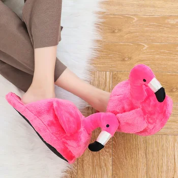 

Comfortable Adult Cotton Shoes Lovers Cute Soft Fashion Cartoon Slippers Warm Winter Sweet Couple Home Slippers In The Bedroom