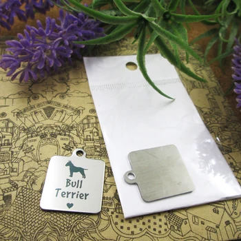 

20pcs--"Bull Terrier"dog lover stainless steel charms more style for choosing DIY Charms pendants for necklace