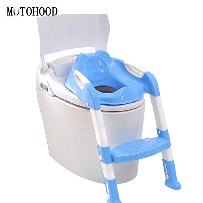 Pot de bébé échelle de siège | Bonne qualité, chaise pliante, toilettes pour enfants garçon, Kawaii Panda Orinal formateurs, garde-eau pour nourrissons