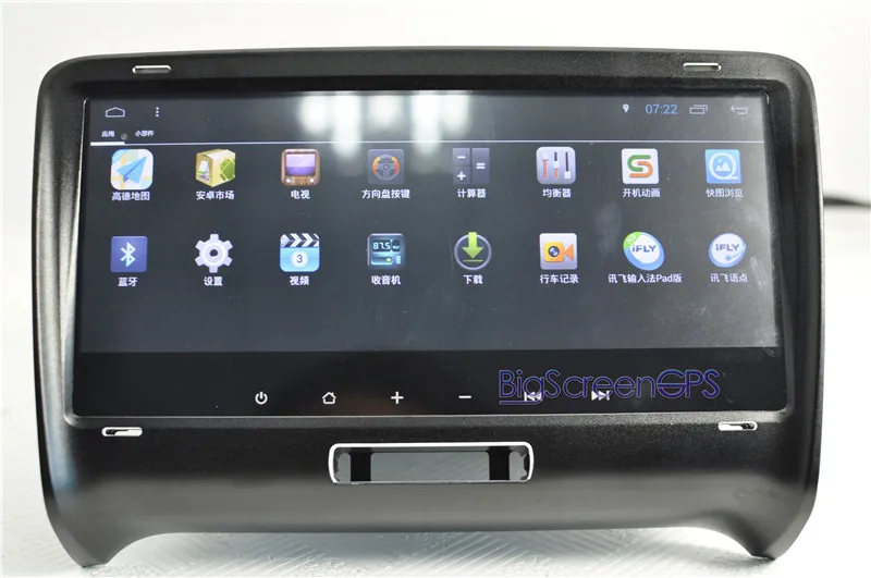 Perfect 8.8 Inch Android 7.1 Quad Core Car No DVD Player GPS Navigation For Audi TT 2006-2014 Multimedia ISP Screen Steering wheel wifi 8