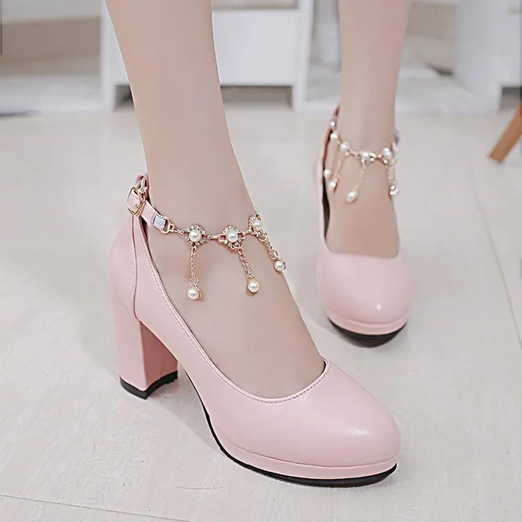 2019 Diamond Platform High Heels Shoes 