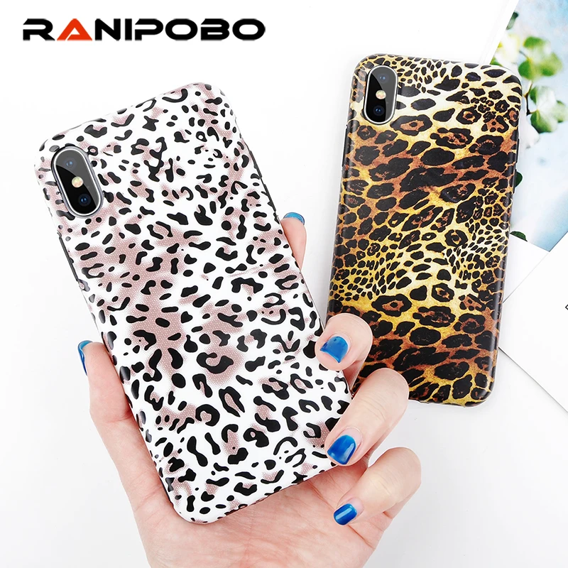 Fashion Leopard Print Phone Case for Iphone Xs Max Xr X