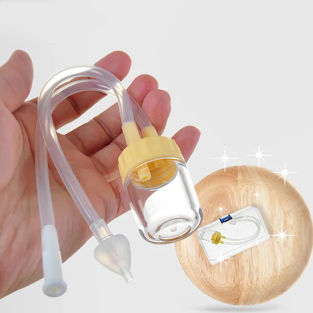 Newborn Baby Nasal Aspirator Baby's Mouth Feeding Nasal Sucking Nose