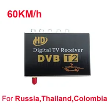 Автомобильный тв приемник DVB-t2 USB DVB-T2 Android ТВ тюнер Автомобильный цифровой Европа с уникальной антенной для России