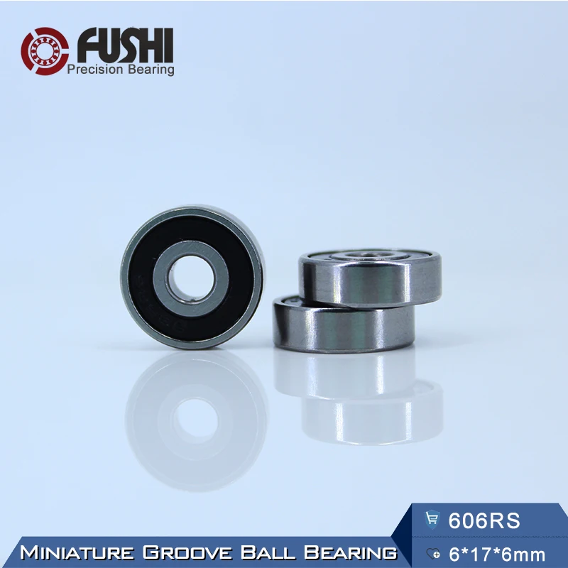 606rs rolamento abec 5 10 pces 6176mm miniatura 03