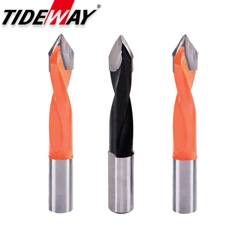 1pc Tungsten Carbide Alloy Drill Bit Woodworking Through Hole Drill CNC font b Router b font