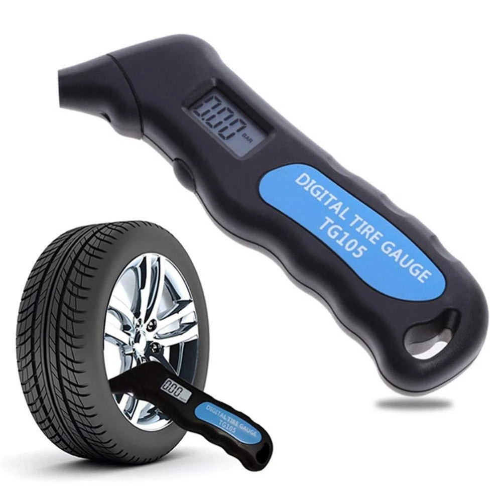 LCD Digital Tire Tyre Air Pressure Gauge Tester Tool Meter For Car Motorcycle LCD Digital Tire Tyre Air Pressure Gauge Tester Tool Meter For Car Motorcycle