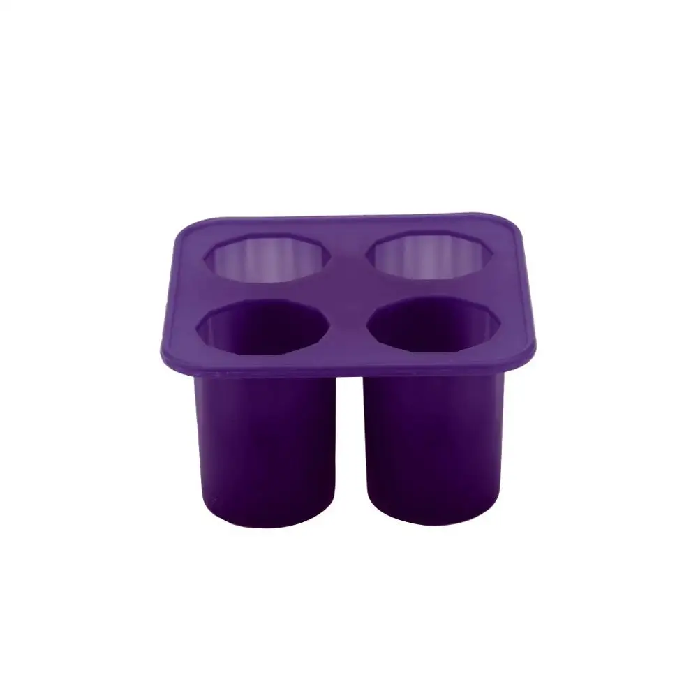

Black 8 Big Cube Giant Jumbo Large Silicone Ice Cube Square Tray Mold Mould Cylindrical Shape Ice Cube Maker Ice Tray Ice 5pz