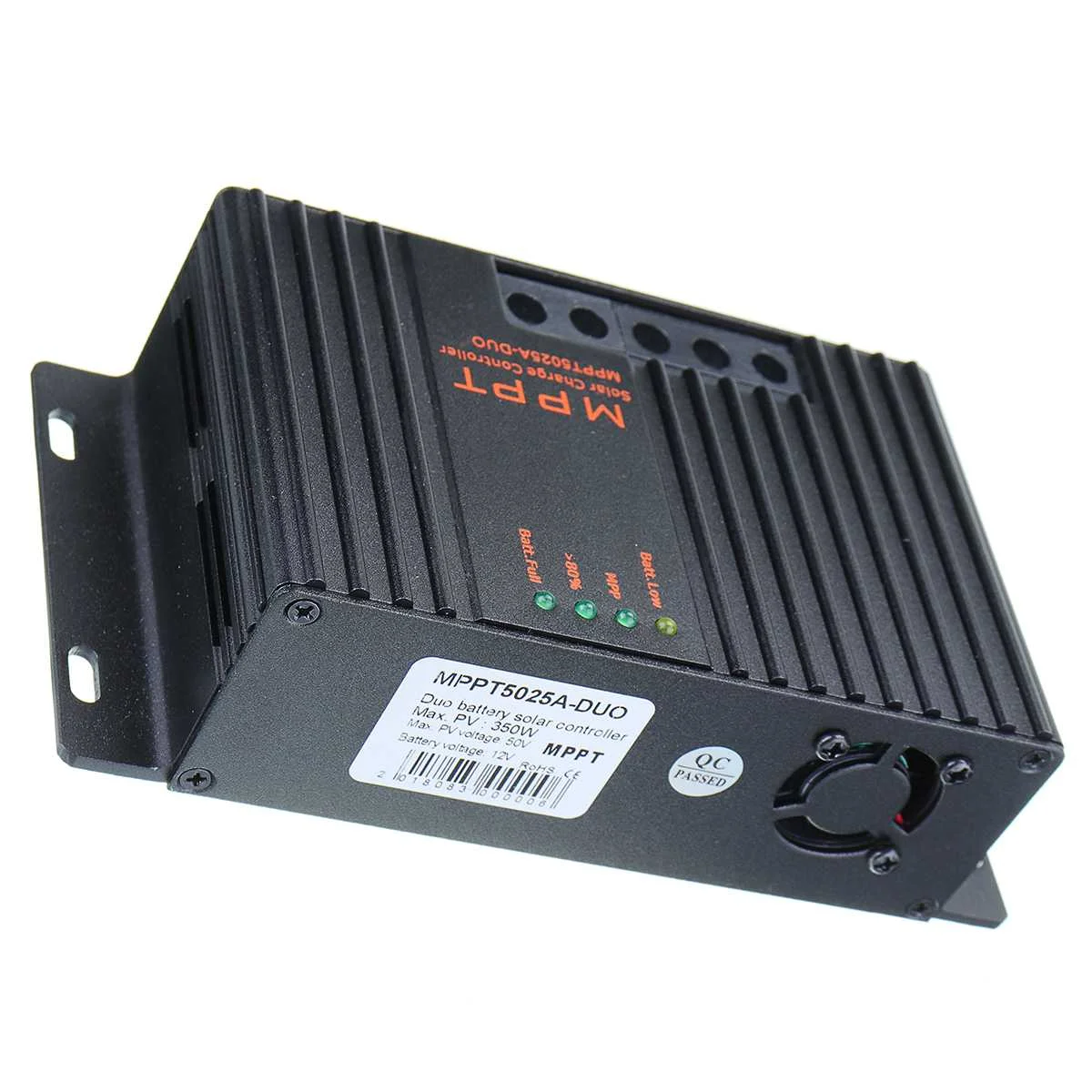 MPPT5025A-DUO MPPT 25A 12 V Контроллер заряда с ЖК-регулятором солнечных батарей для зарядного устройства солнечной панели