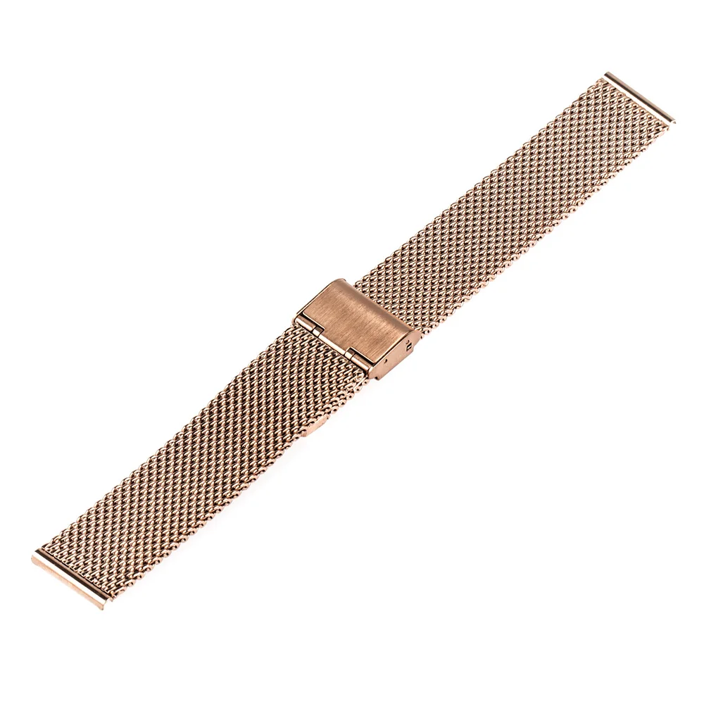 22 мм Миланский ремешок для часов Asus Zenwatch 1 2 LG G Watch W100 W110 W150 Pebble Time Mesh браслет из