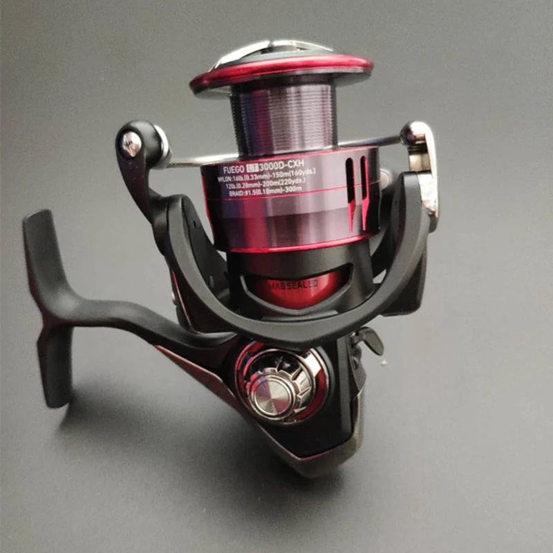 Новая Рыболовная катушка DAIWA FUEGO LT 2500D XH 3000D C CXH глубокая 5 3: 1/6.2:1