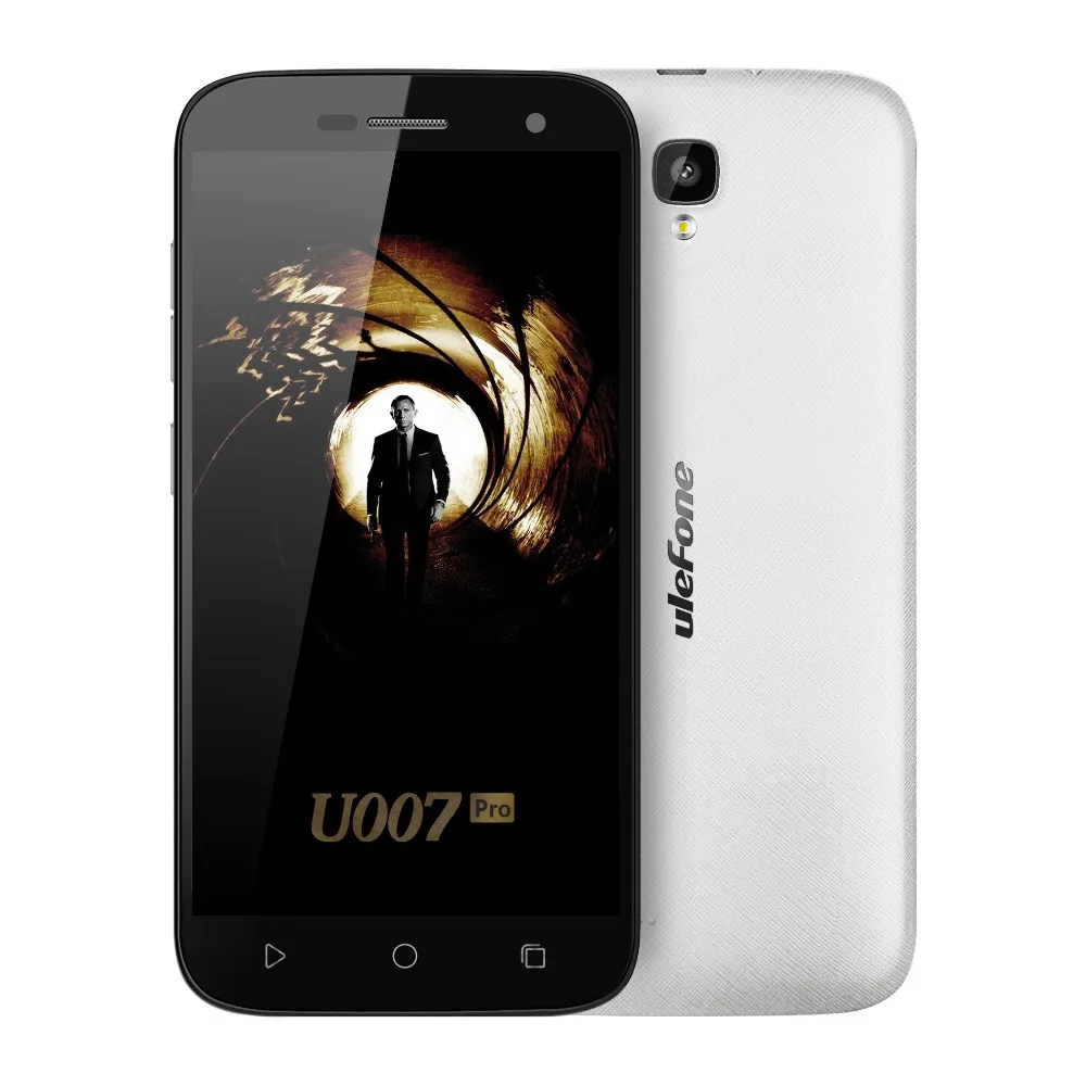 Ulefone U007 Pro мобильный телефон 5 дюймов HD 1280x720 MTK6735 четырехъядерный Android 6 0 1 Гб RAM 8 ROM 8MP
