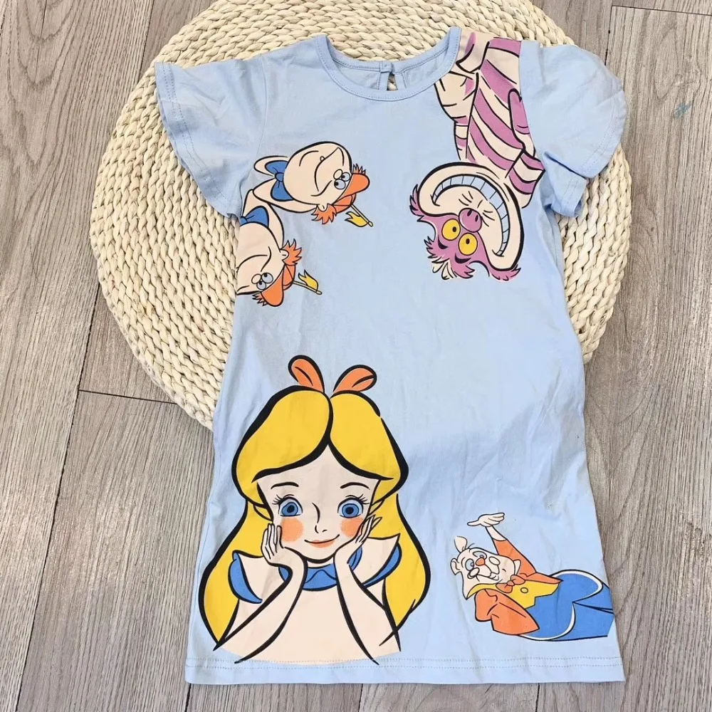 

2019 cute baby girls dress cotton princess baby dress summer toddler clothing