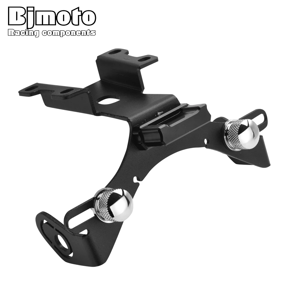 

Motorcycle Side License Plate Mounting Bracket With 3 LED Light For Yamaha MT 07 MT07 MT-07 FZ-07 FZ07 2014 2015 2016 2017