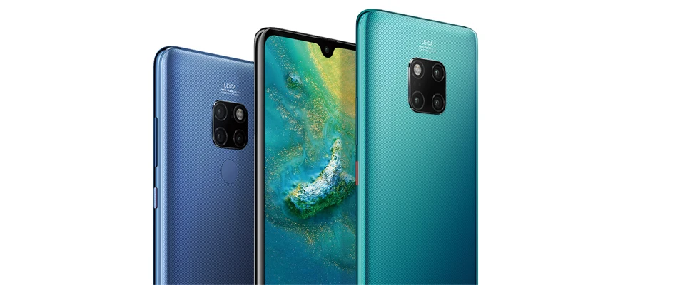 DHL Быстрая HuaWei mate 20 4G LTE мобильный телефон Kirin 980 Android 9,0 6,5" 2240x1080 6 ГБ ОЗУ 128 Гб ПЗУ МП NFC Leica