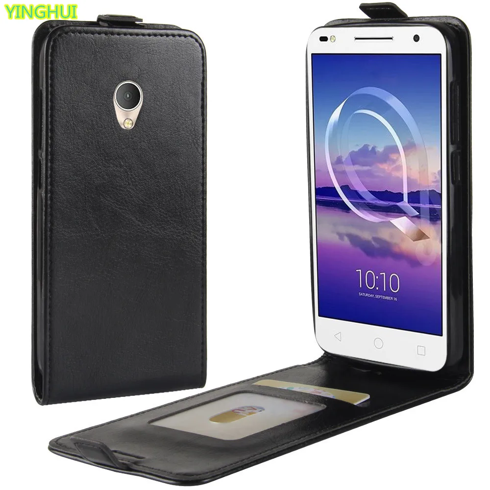 Чехлы для телефонов Alcatel U5 HD чехлы 5047D 5047 Carcasa чехлы-книжки из искусственной кожи |