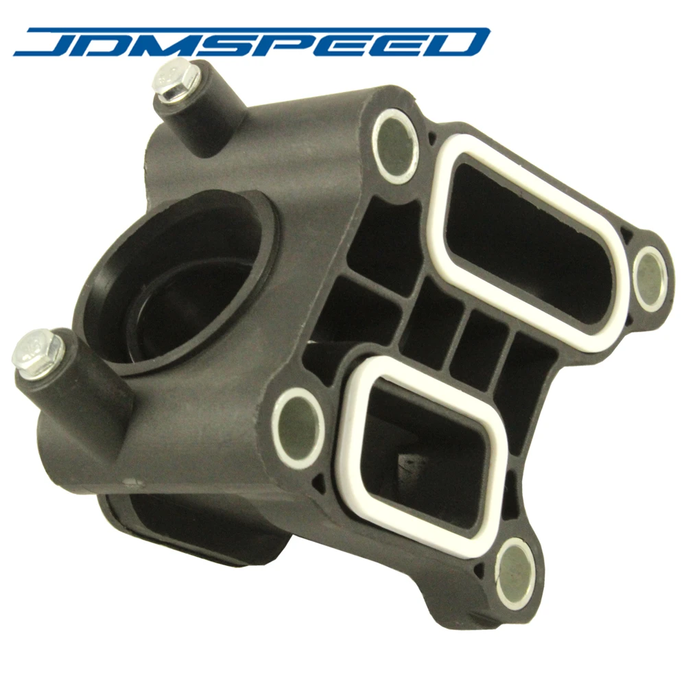 Free Shipping New Coolant Housing With Bleeder Screw Valve Kit Set