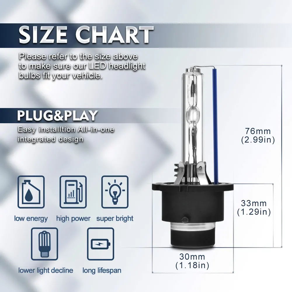 JOGMACHINE 12V 35W D1S D2S D3S D4S HID ксеноновая лампа автомобилей головной светильник 4300k 5000k 6000k 8000k 10000k 12000k фары светильник Замена